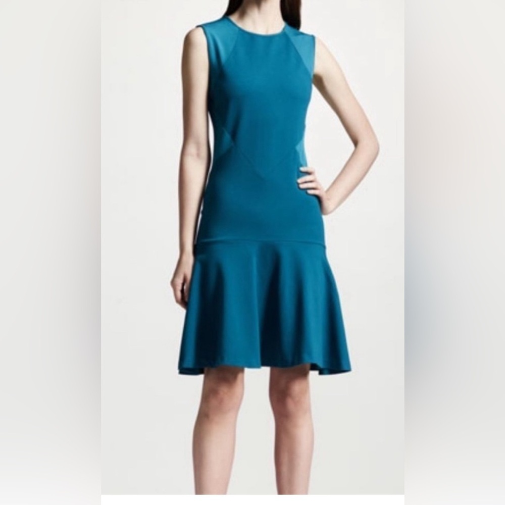 Stella McCartney Teal Midi Dress